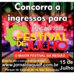 Regulamento da Promoção “Concorra a ingressos para o FESTIVAL DE JULHO”