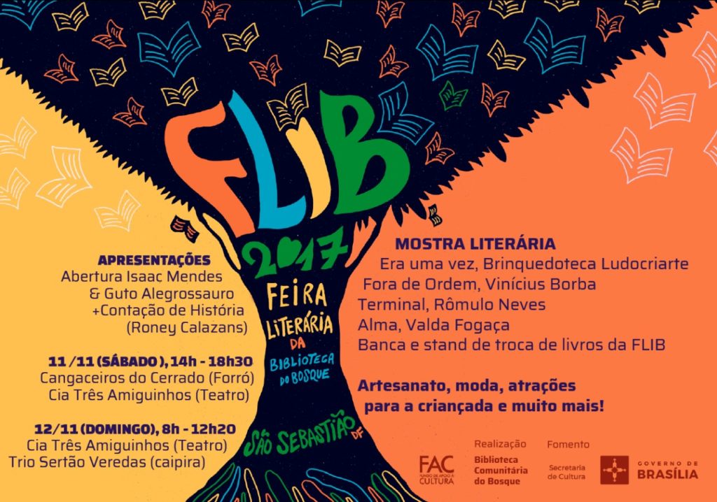 jornal-daqui-df-Biblioteca do Bosque de São Sebastião recebe feira literária