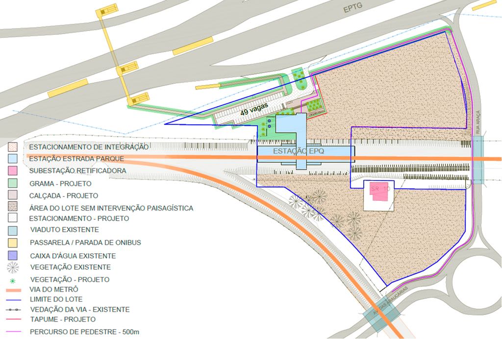 jornal-daqui-df-Estação Estrada Parque - mapa