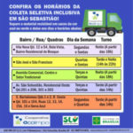 INCLUSÃO E SUSTENTABILIDADE: COMEÇA A COLETA SELETIVA EM SÃO SEBASTIÃO
