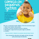 O que fizemos da água?