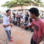 Jovens de São Sebastião promovem evento para inaugurar pista de skate