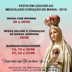 Festa do Imaculado Coração de Maria vai aquecer o público de Taguatinga no final de semana