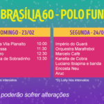 Carnaval 2020: palco ‘Brasília 60’ promete animar a folia