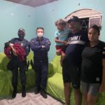 Policiais do 21°BPM reencontram bebê depois do salvamento em São Sebastião