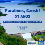 Caesb faz 51 anos e homenageia empregados que seguem trabalhando