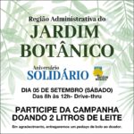 16 anos do Jardim Botânico com Aniversário Solidário
