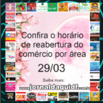 Confira o horário de reabertura do comércio por área