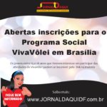 Secretaria de Juventude do Distrito Federal abre inscrições para o Projeto Viva Vôlei