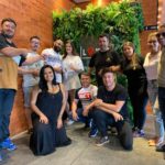 Convidados participam de almoço degustação no Lokal Beer em São Sebastião