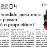 Imóvel vendido para mais de uma pessoa.  Quem é o proprietário?