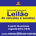 Detran-DF promoverá leilão de veículos e sucatas