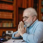 Presidente Lula conversa com o presidente do Egito