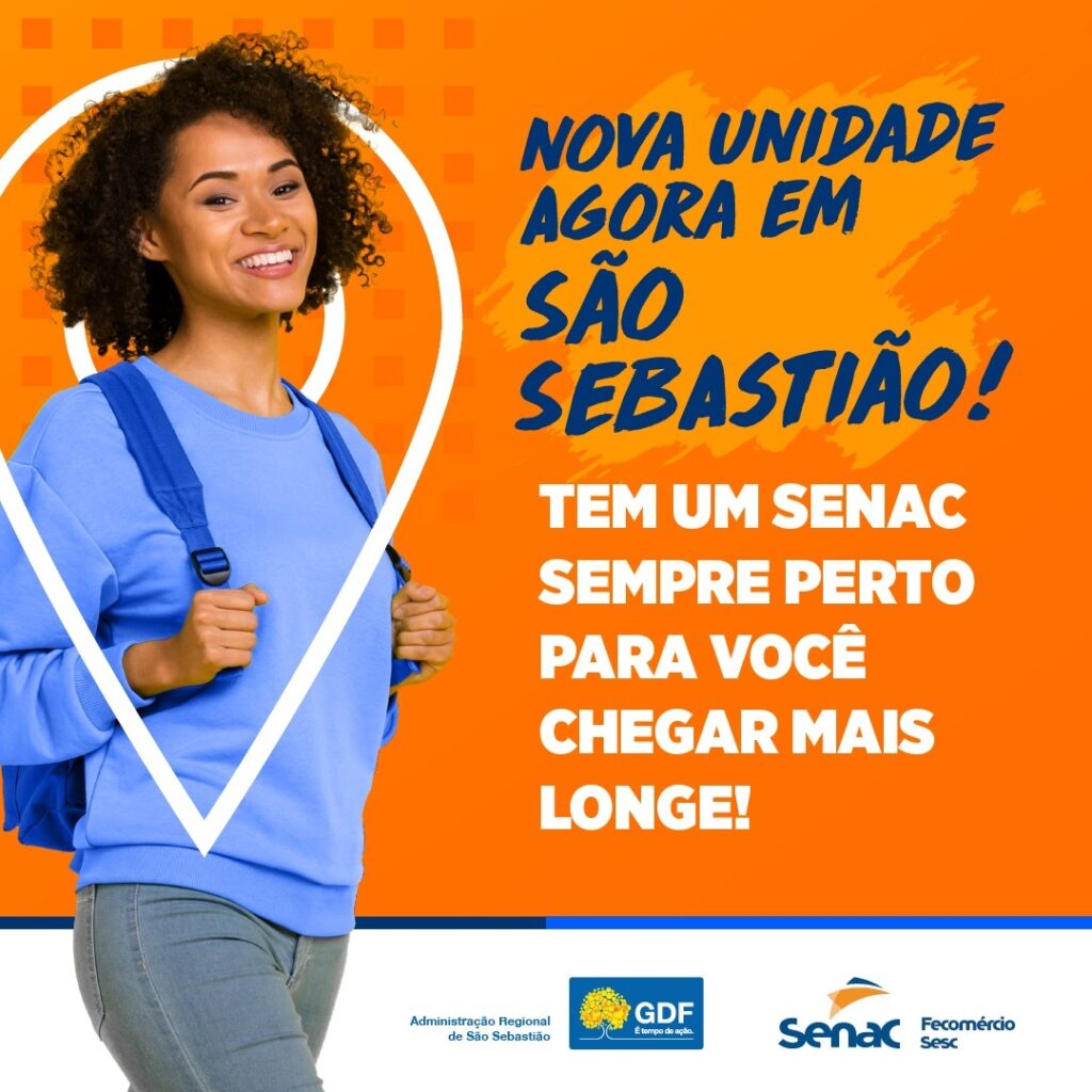 Cursos Gratuitos Senac – Turno Matutino e Vespertino