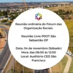 São Sebastião se mobiliza para moldar o futuro do Território na reunião livre do PDOT