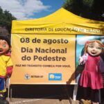 Detran-DF comemora Dia Nacional do Pedestre com ação educativa