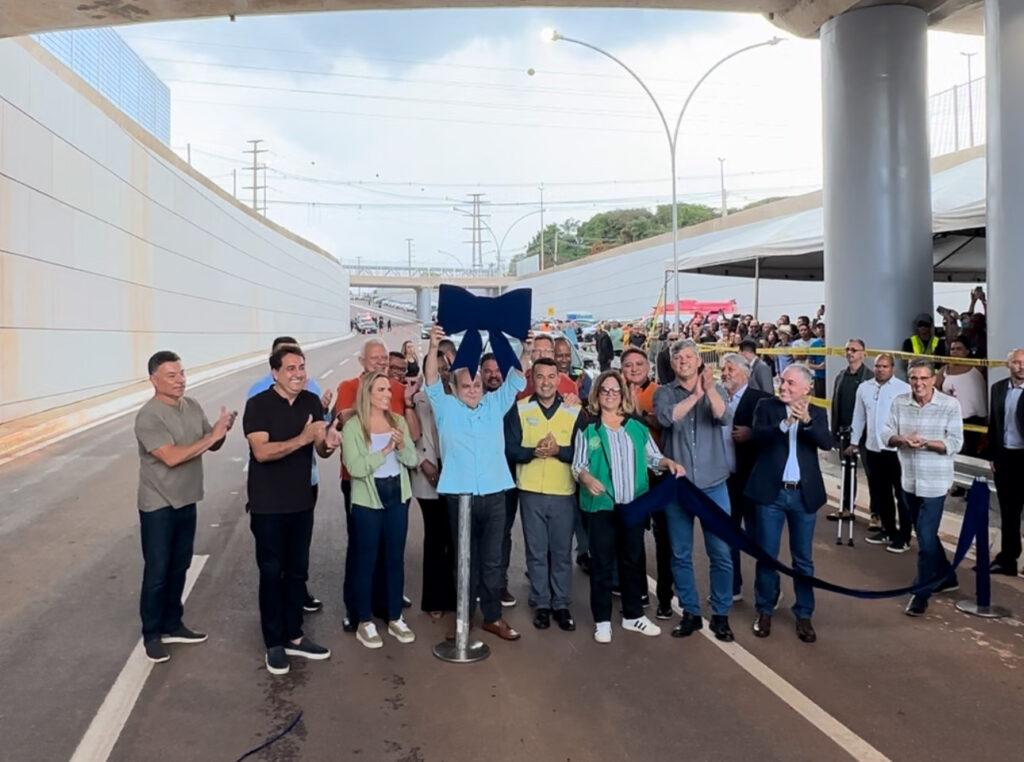 Viaduto do Jardim Botânico é inaugurado com promessa de novas obras para mobilidade na região