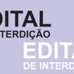 EDITAL DE INTERDIÇÃO