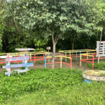 Praça Contorno do Parque precisa de cuidado