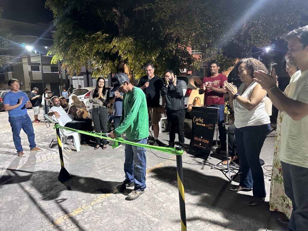 Integração em alta: moradores comemoram o Happy do VI e o novo estacionamento