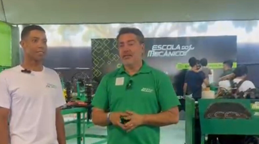 Aluno da Escola do Mecânico conquista oportunidade no DF