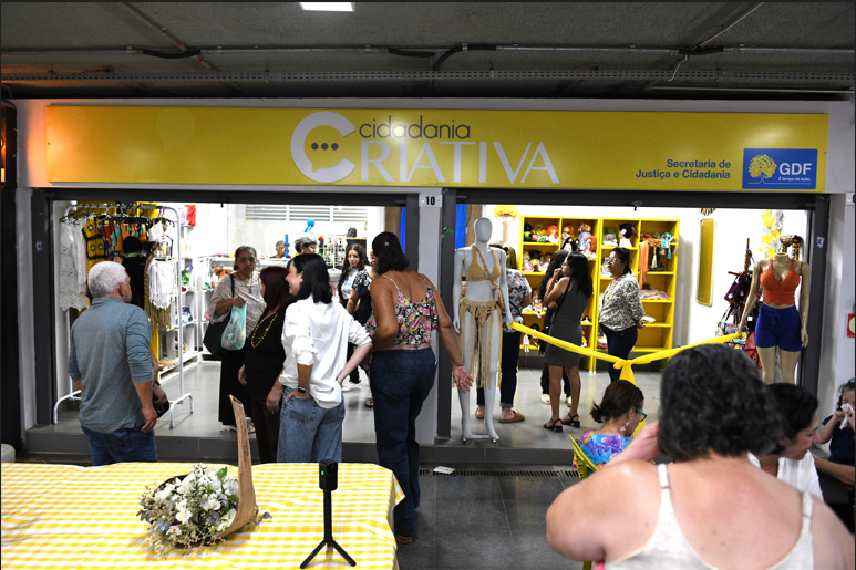 Espaço Cidadania Criativa: 350 mulheres conquistam autonomia e oportunidade de renda no DF
