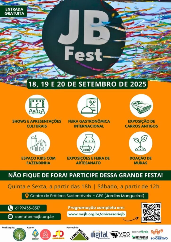 Jardim Botânico comemora 21 anos com a maior festa da história da cidade