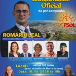 Aposta da esquerda em São Sebastião: Romário Leal lança pré-candidatura a deputado distrital