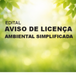 AVISO DE LICENÇA AMBIENTAL SIMPLIFICADA