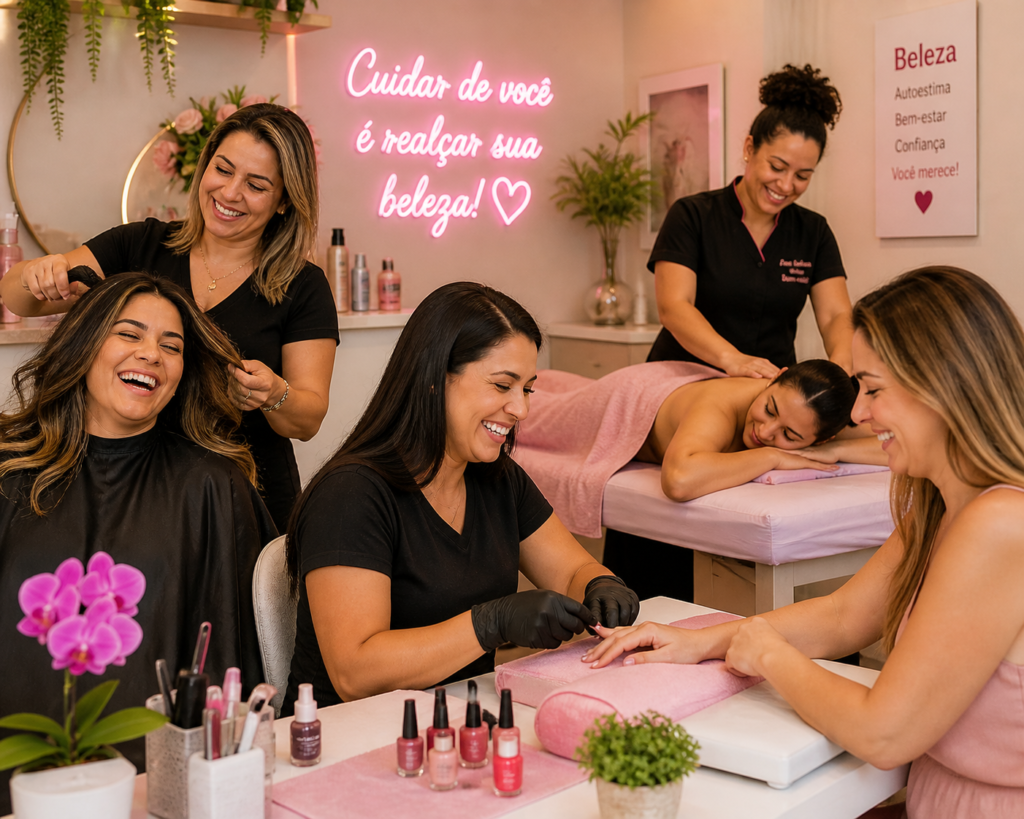 Beleza Rosa: espaço em São Sebastião reúne cuidado, autoestima e força feminina em um só lugar