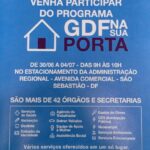 GDF na Sua Porta chega a São Sebastião com mais de 42 serviços públicos e presença da governadora Celina Leão