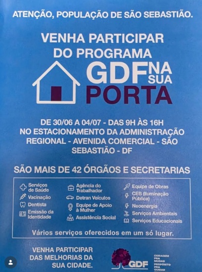 GDF NA SUA PORTA