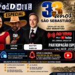 São Sebastião 33 anos: Podcast promove encontro histórico para resgatar memórias da cidade