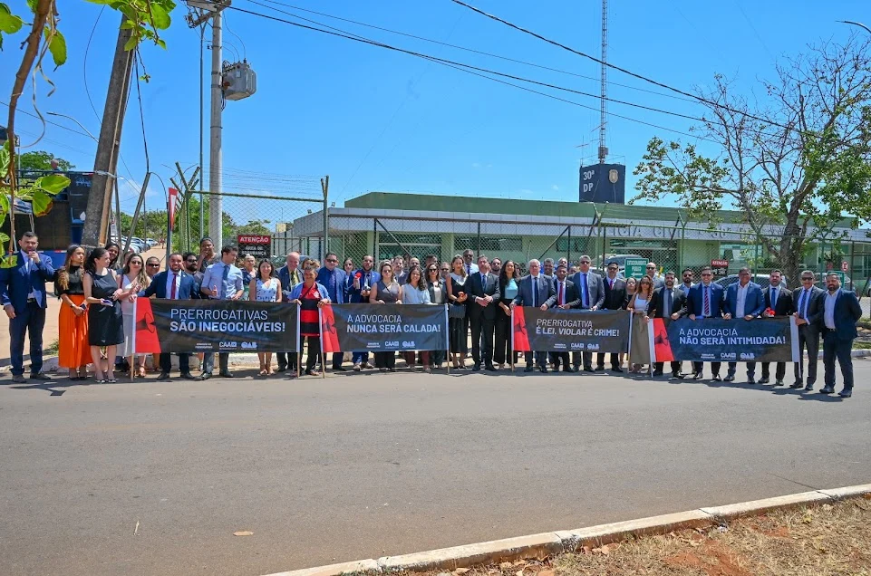 Ato de desagravo da oab sao sebstião