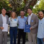 Novo anuncia apoio a Celina no 2º turno com carta de compromisso