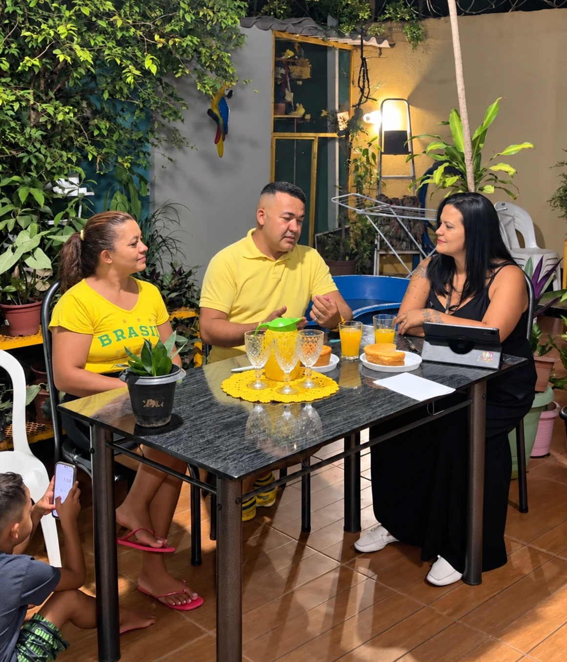 entrevista na cada do deputado Rogerio Morro da Cruz